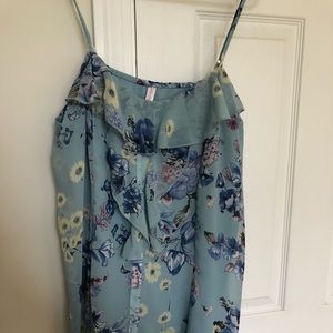 Spaghetti strap tank top